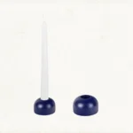 Blue Solo Candle Holder