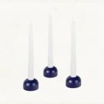 Blue Solo Candle Holder