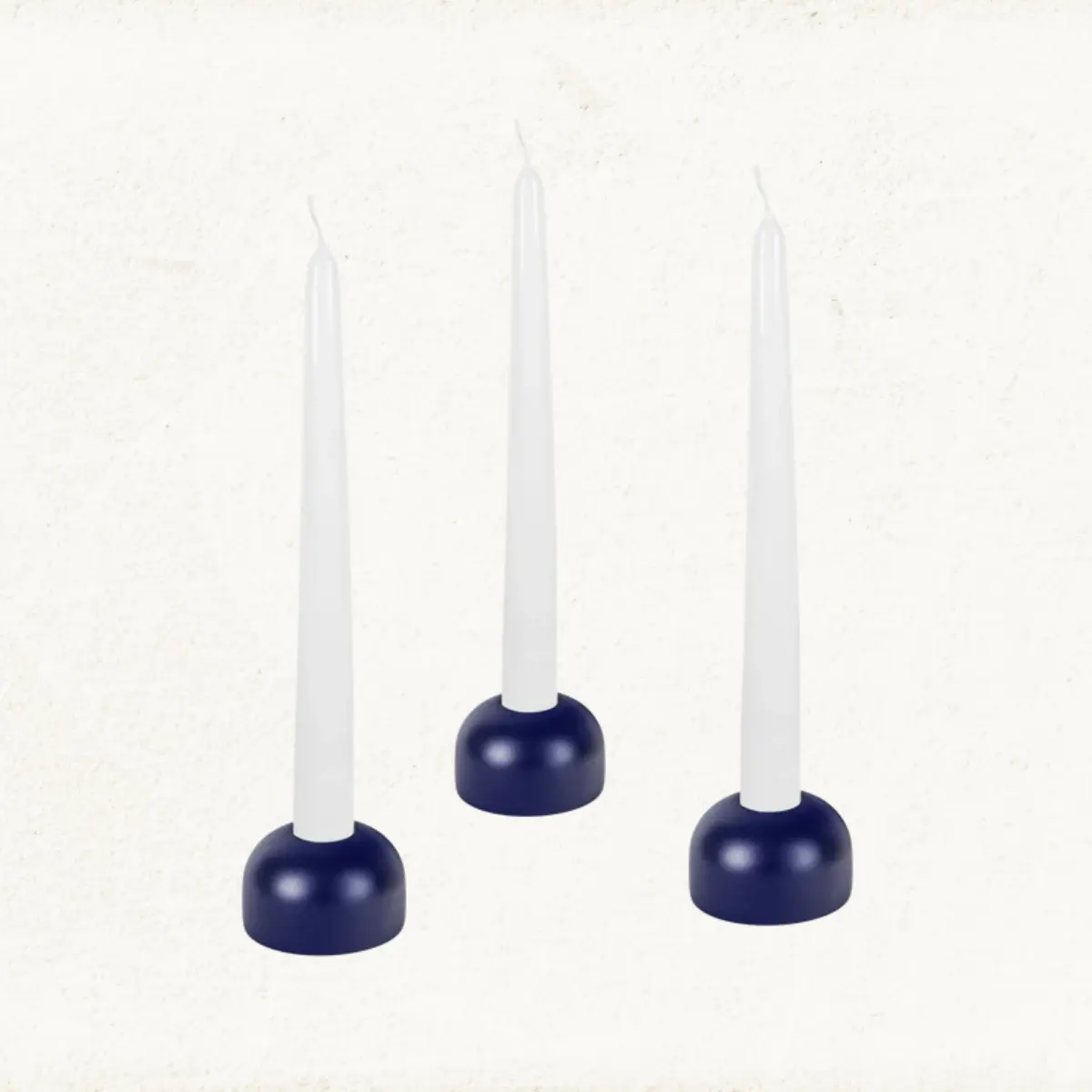 Blue Solo Candle Holder