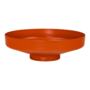 Decorative Steel Bowl Orange